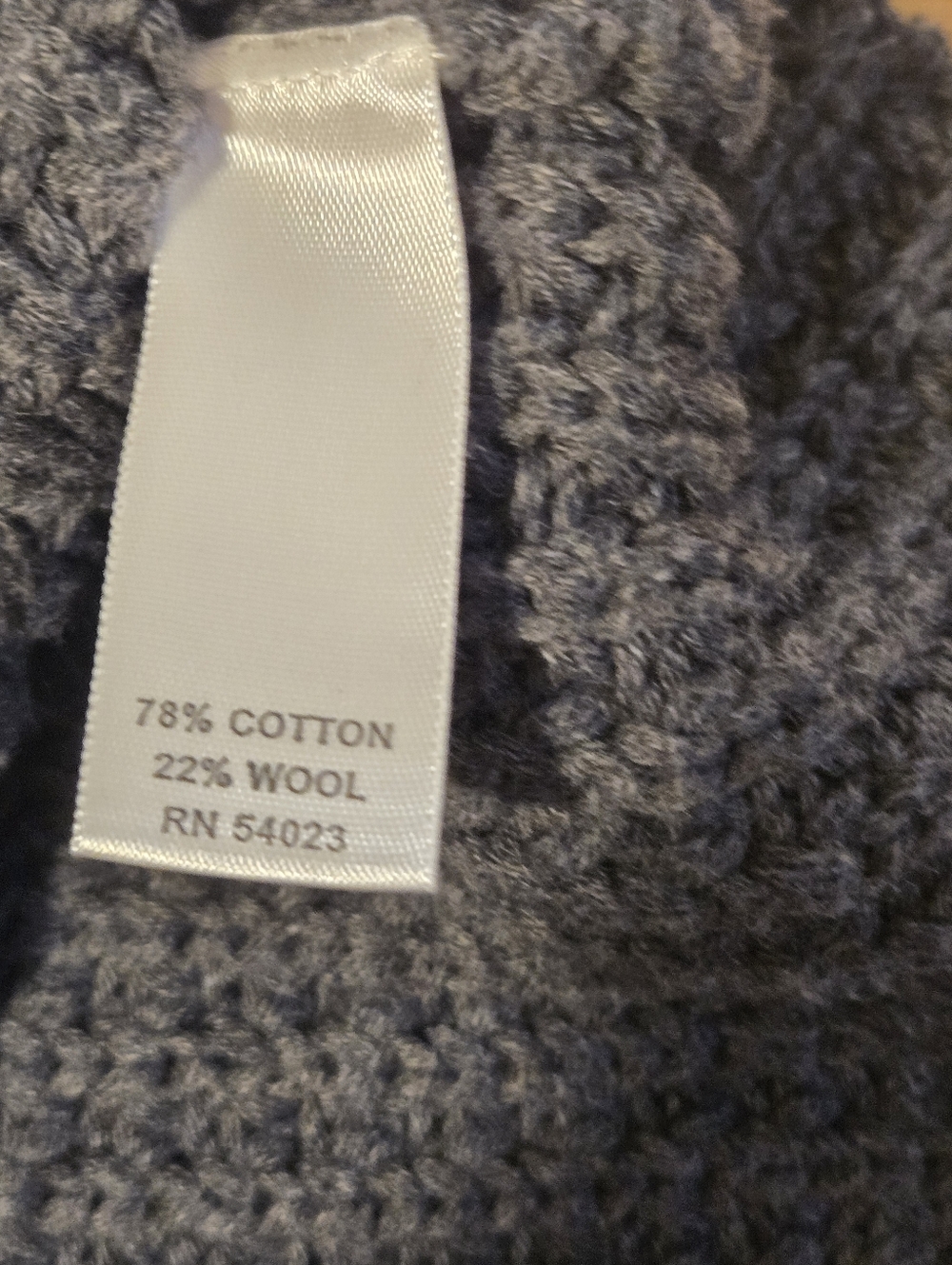 Banana Republic Double Breasted Thick Knit Sweater - Size XL - Cotton And Wool - Picture 9 of 11